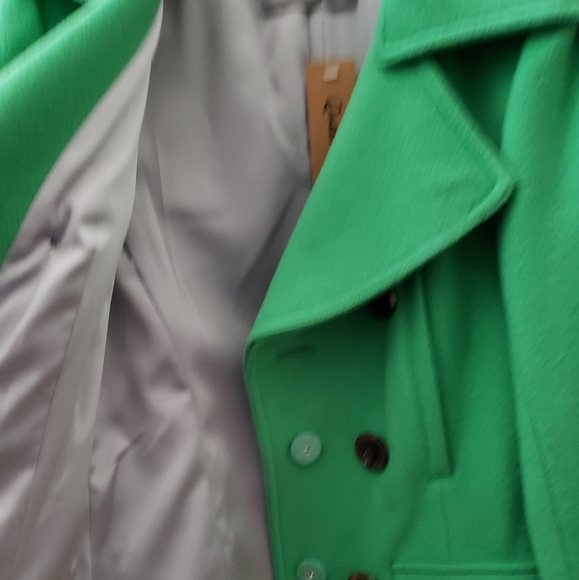 Wool half coat for woman - Picture 3 of 6